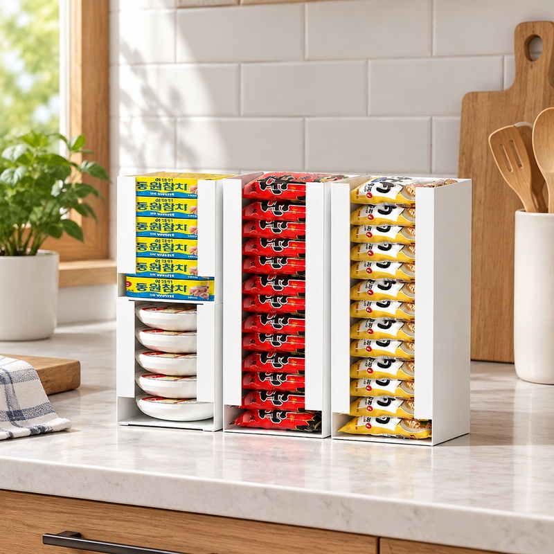 Kitchen Baking Tray Organizer - Boîte de rangement polyvalente pour la