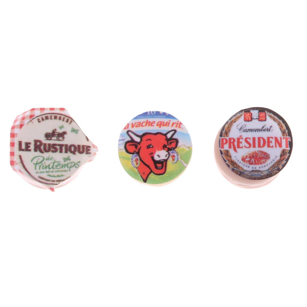 Kitchen Baking Storage - Décor miniature de fromage en plastique