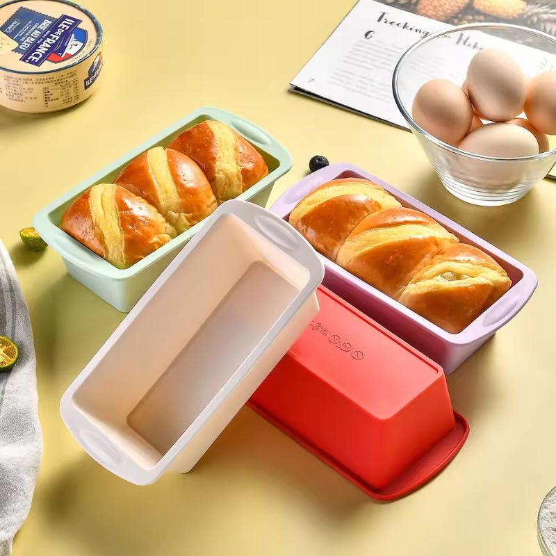 Kitchen Baking Supplies - 1/4 pièces Moule rectangulaire en silicone