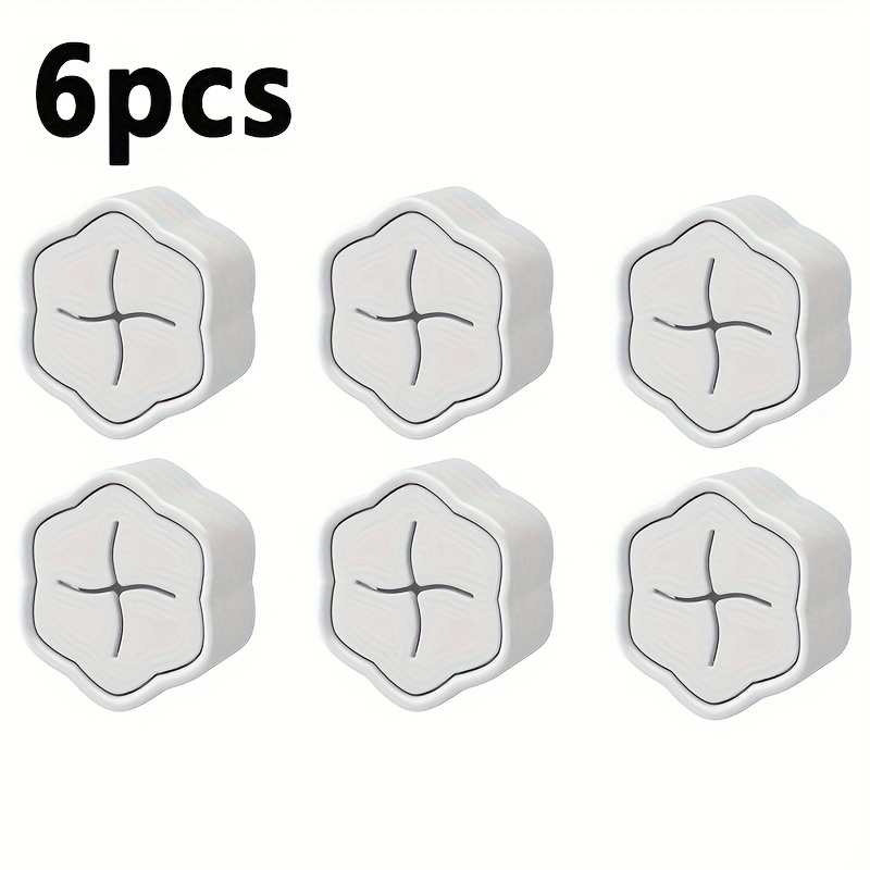 Kitchen Baking Storage - Lot de 6 supports muraux autocollants