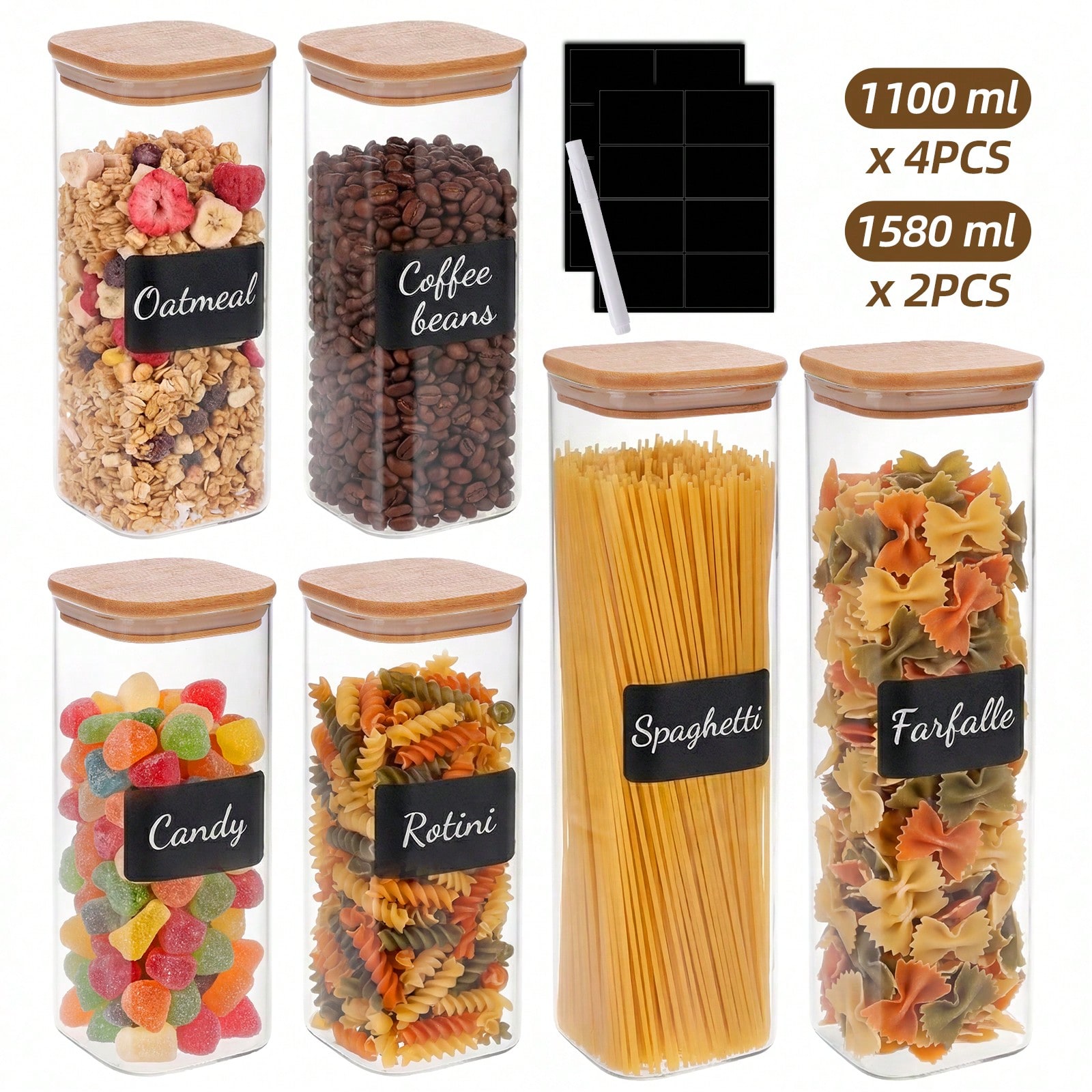 Contenants de stockage aliment - Kitchen Baking Supplies avis et prix