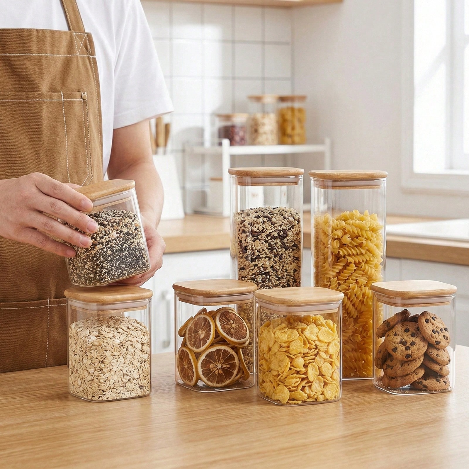 Contenants de stockage aliment - Kitchen Baking Supplies avis et prix