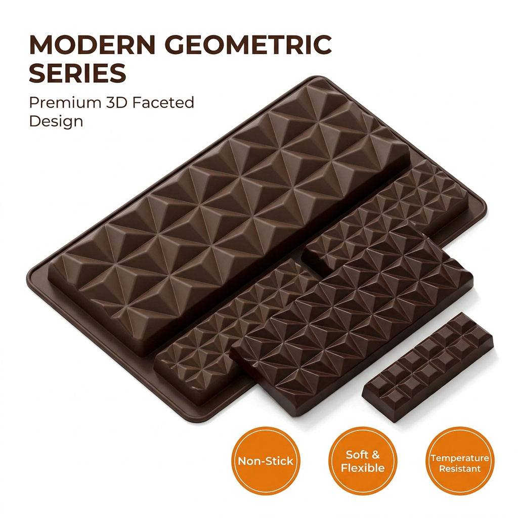 Moule à chocolat en silicone 2 - Kitchen And Baking Tools avis et prix
