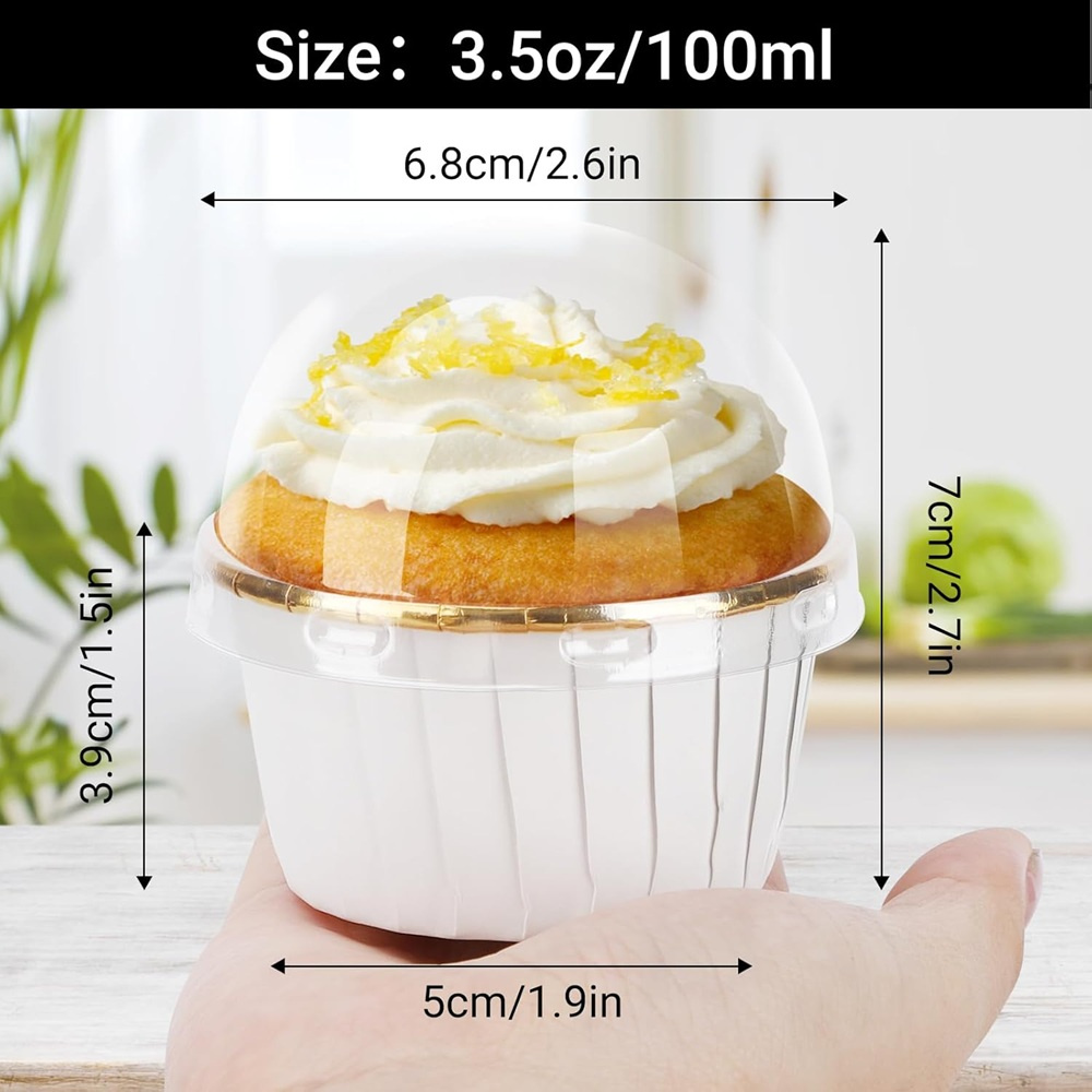 50 pièces Muffins tasse papier - Kitchen And Baking Tools avis et prix
