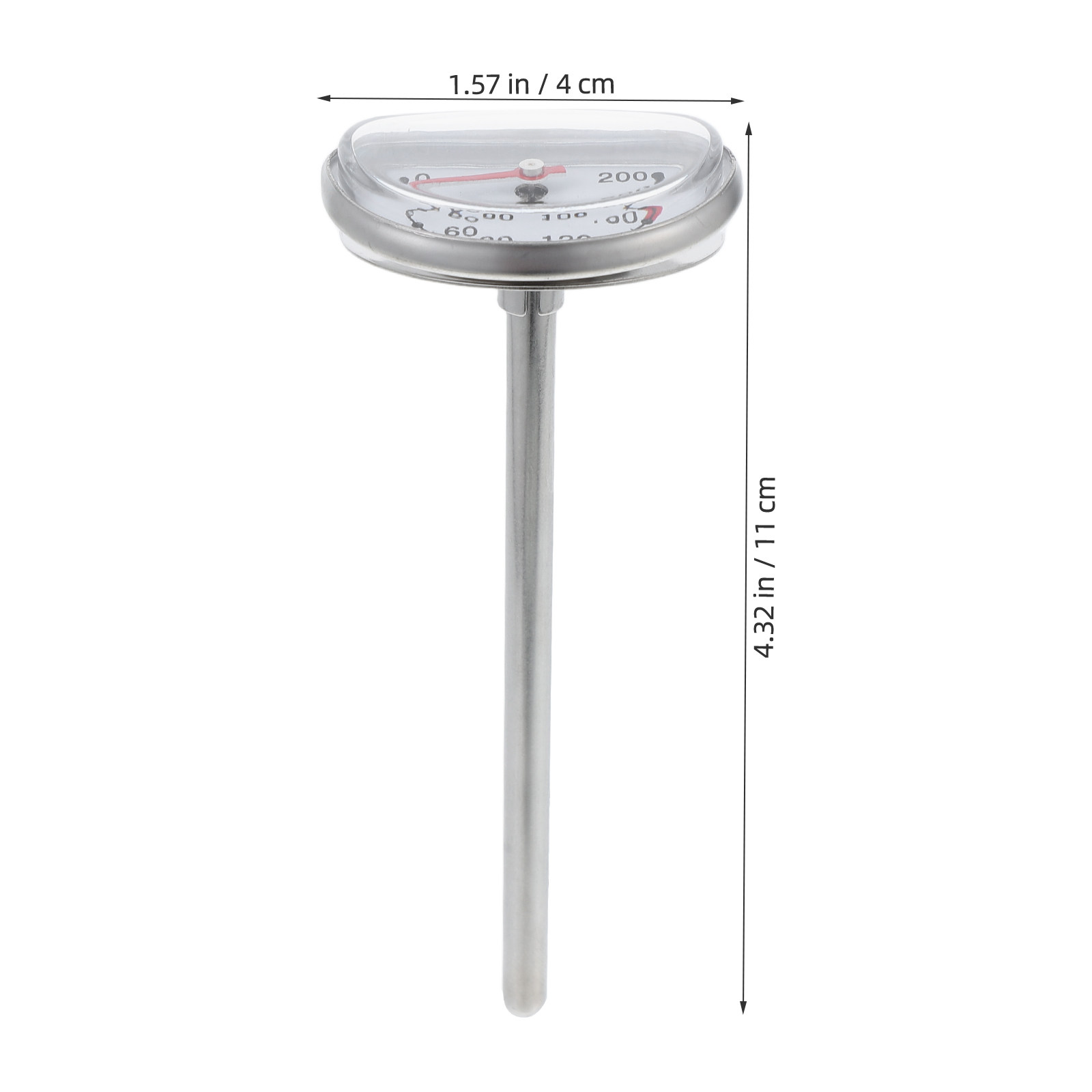 Thermomètre de friture en acie - Kitchen And Baking Tools avis et prix