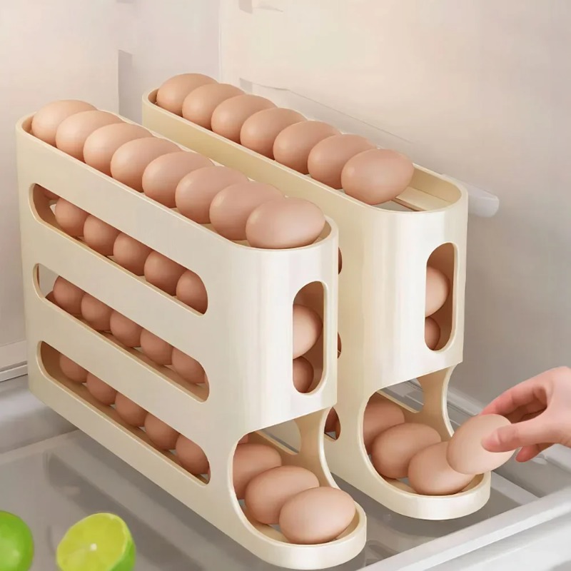 Support à œufs automatique à 4 - Kitchen Baking Tray Organizer avis et prix