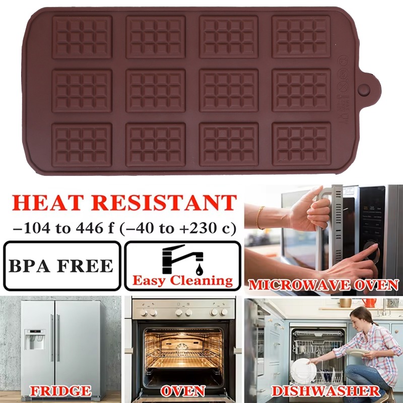 Moule à Chocolat en Silicone,  - Kitchen Baking Storage avis et prix