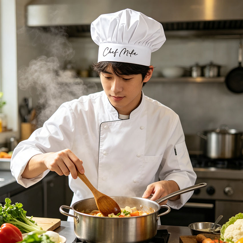Casquettes de chef personnalis - Kitchen And Baking avis et prix
