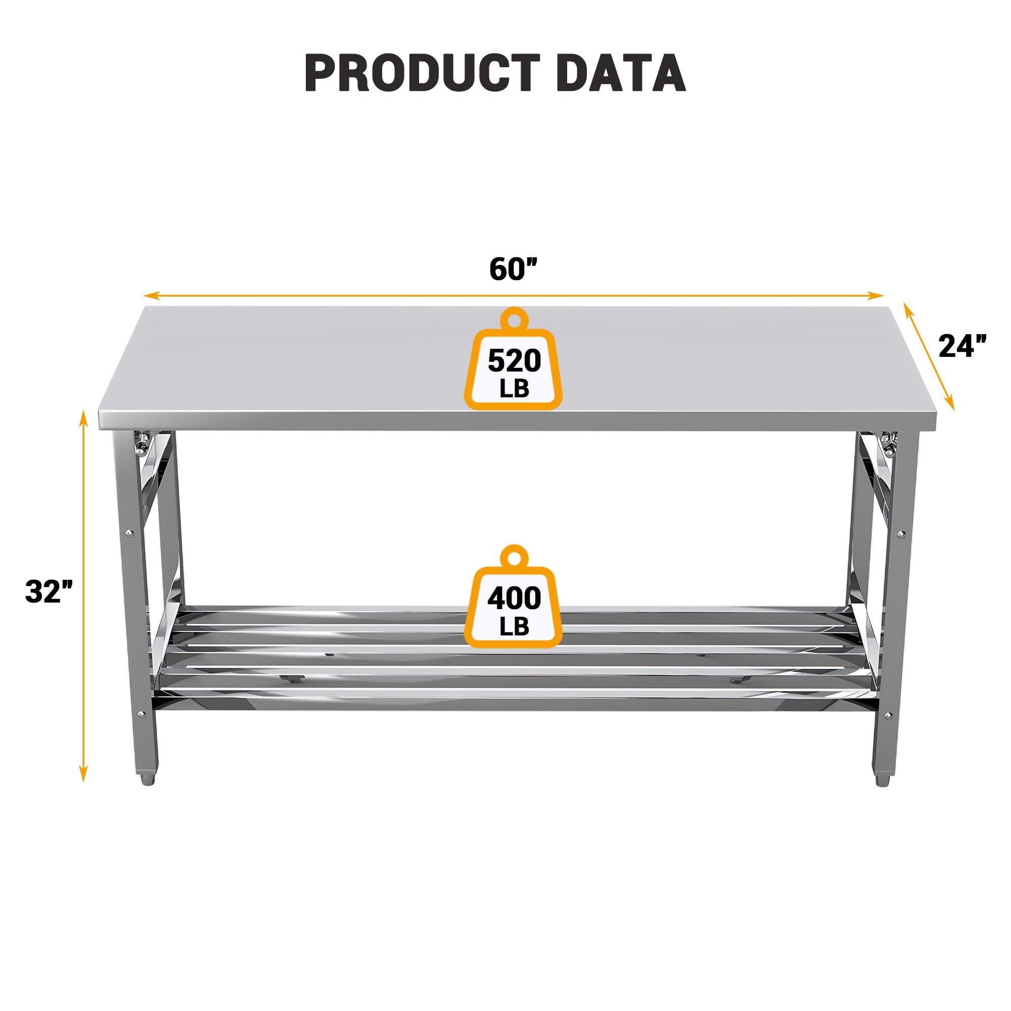 Table de préparation pliable e - Kitchen Up avis et prix