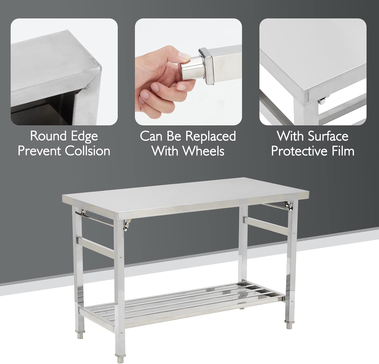 Table de préparation pliable e - Kitchen Up avis et prix