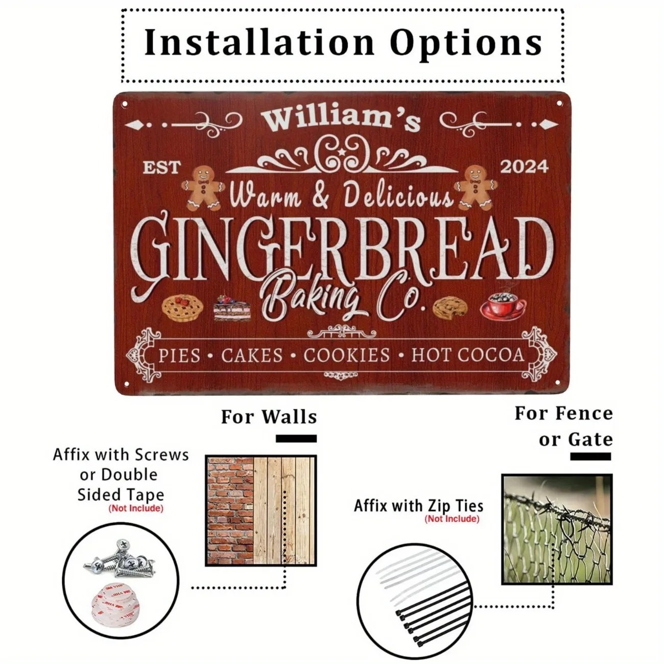 Panneau de cuisson personnalis - Kitchen Baking Decor avis et prix