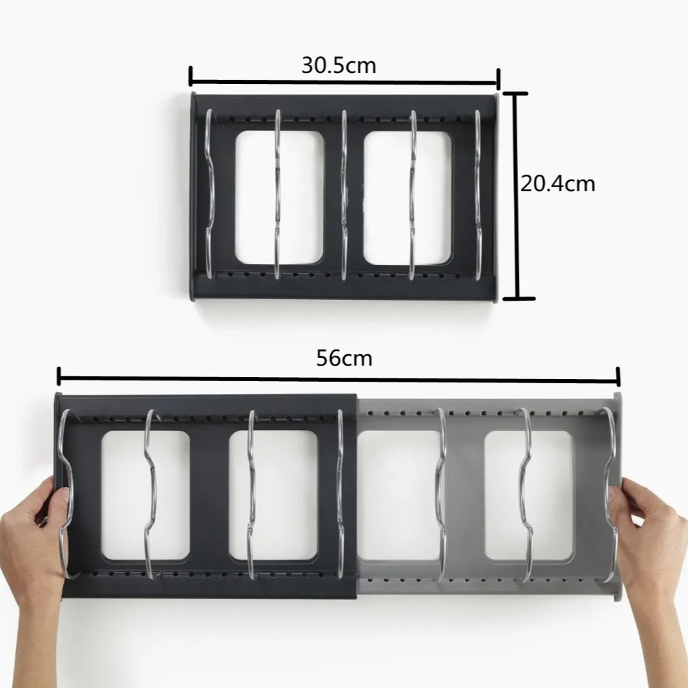 Étagère de rangement rétractab - Kitchen Baking Tray Organizer avis et prix