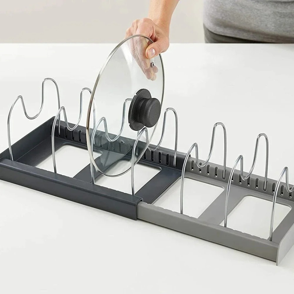 Étagère de rangement rétractab - Kitchen Baking Tray Organizer avis et prix