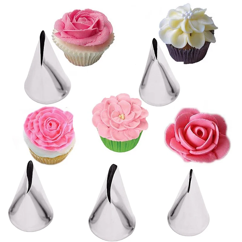 Buse de fleur tulipes rose 5 p - Kitchen Baking Decor avis et prix