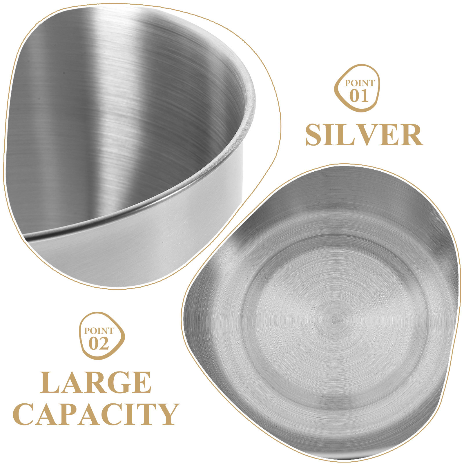 Grand saladier en acier inoxyd - Kitchen Baking Storage avis et prix
