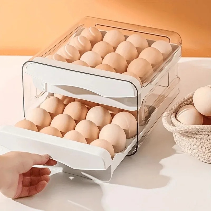 Boîte de rangement pour œufs d - Kitchen Baking Tray Organizer avis et prix