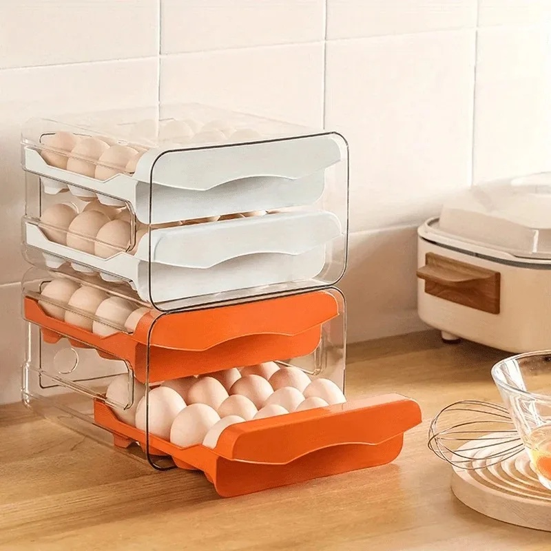 Boîte de rangement pour œufs d - Kitchen Baking Tray Organizer avis et prix