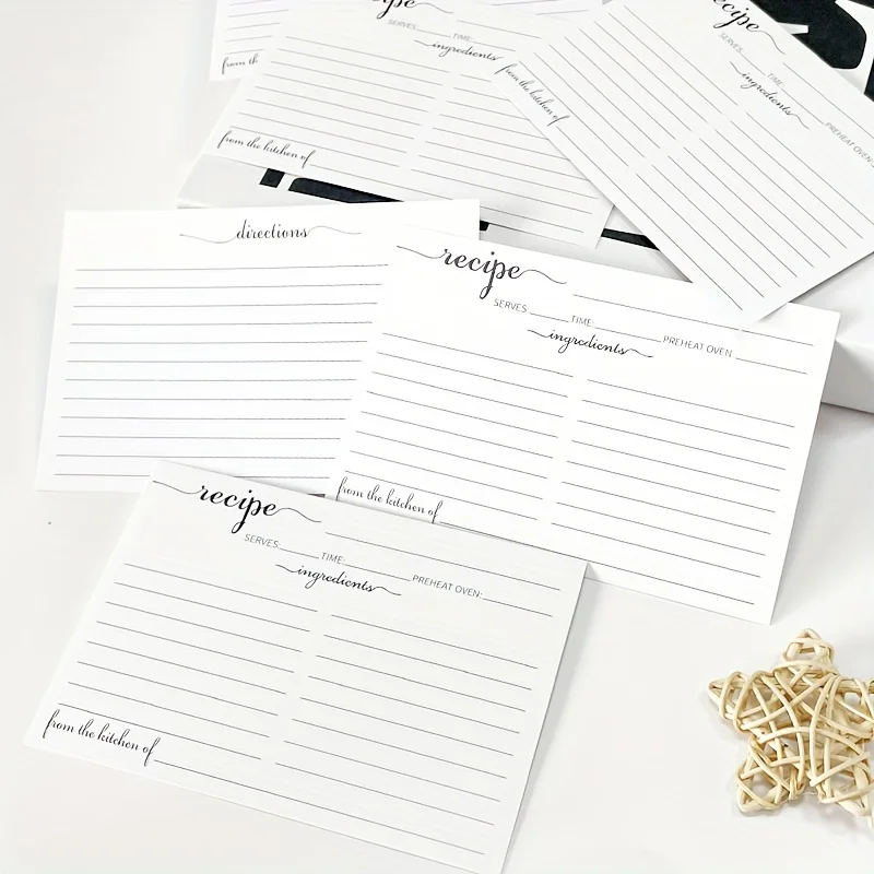 100 cartes de recettes élégant - Baking (Kitchen Ingredient) avis et prix